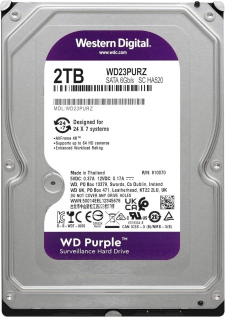 HDD WD 2T Purple
